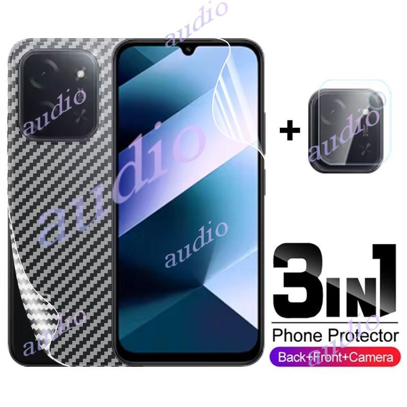 POCO C85 4G 3in1 ด้านหน้าด้านหลังเลนส์Hydrogelฟิล์มสําหรับPoco C85 4G 2025 สมาร์ทโฟนป้องกันหน้าจอสํา