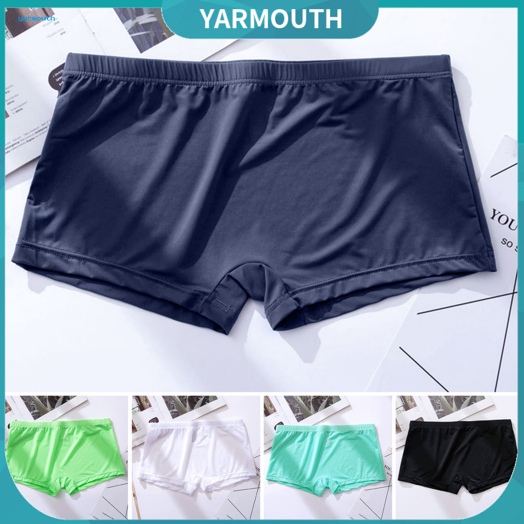 YYR_ Men Boxers Breathable No Constraint Intimate Men Underpants