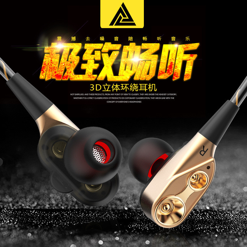 Premium Selection#QKZ CK8 Hot-selling In-Ear Dual Dynamic Driver Running Gaming Music Audiophile HIF