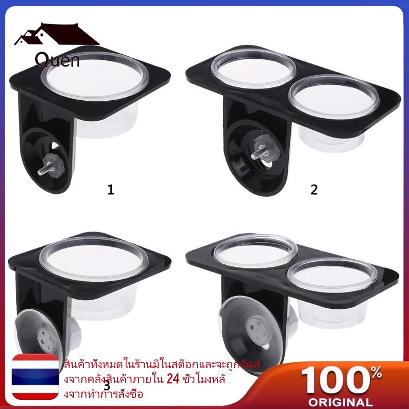 Quyn Anti-Escape Reptiles Feeder Bowl สําหรับเต่า Gecko Snakes Chameleon Iguana