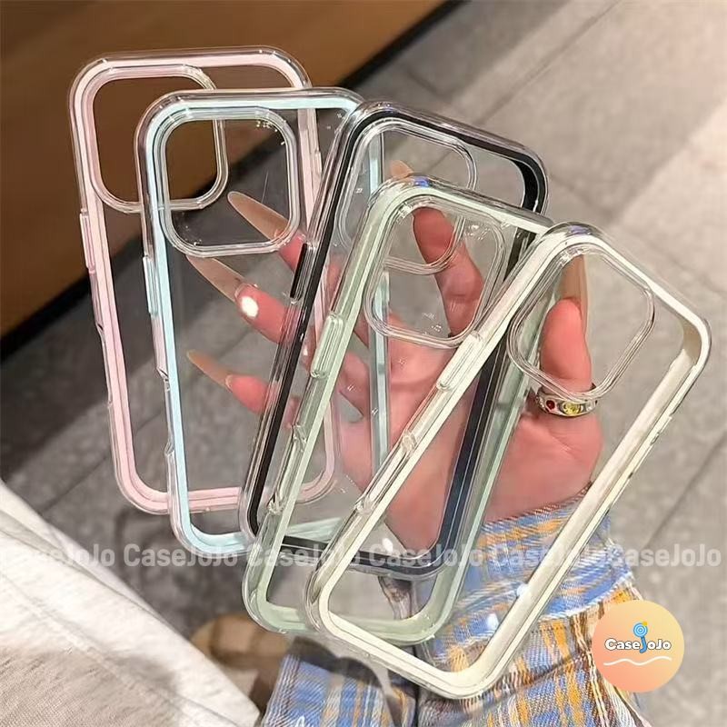 เคสไอโฟน17 สำหรับ IPhone 15 12 16 13 11 14 17 Pro Max 16 7 15 8 14 Plus XR XS X Max  AIR SE กรอบโทรศัพท์ลายเสือดาวสีชมพู