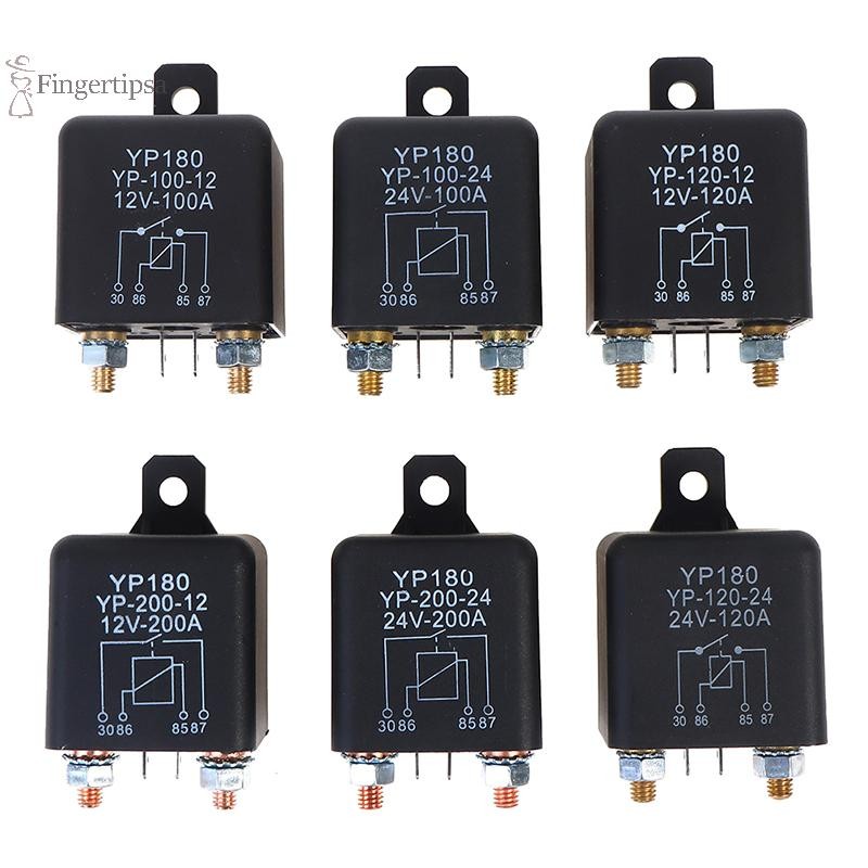 FIG รีเลย์เริ่มต้น 200A 100A 12V/24V ยานยนต์ Heavy Current เริ่มต้นรีเลย์ TH