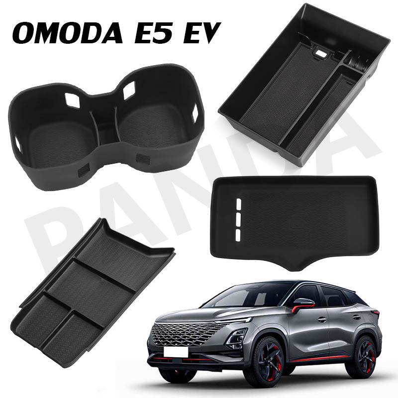 [Panda] OMODA C5 EVกล่องวางแขนในรถยนต์ กล่องเก็บของ อุปกรณ์จัดระเบียบคอนโซลและที่พักแขน อุปกรณ์ตกแต่งภายใน