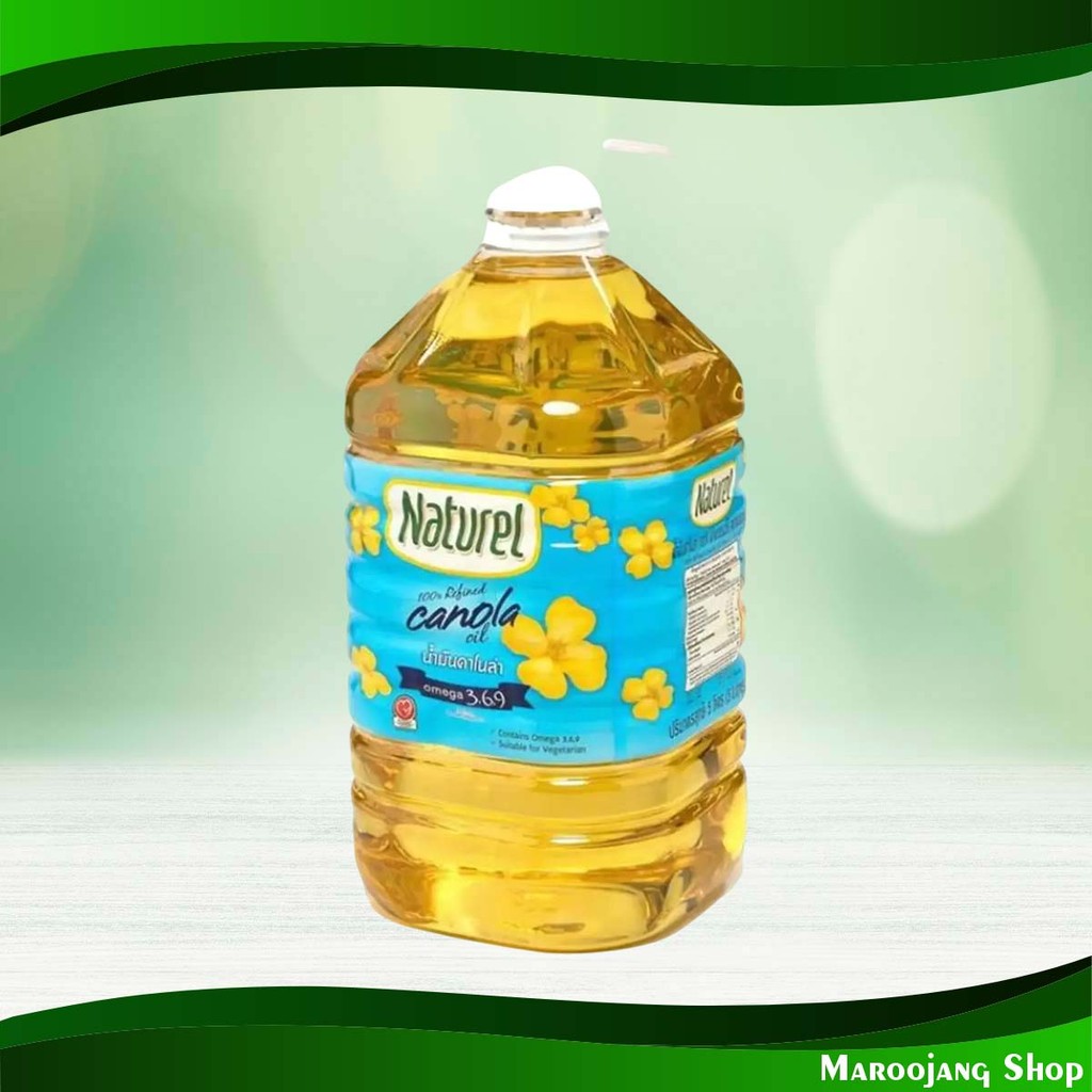 น้ำมันคาโนล่า เนเชอเรล 5 ลิตร Canola Oil Naturel