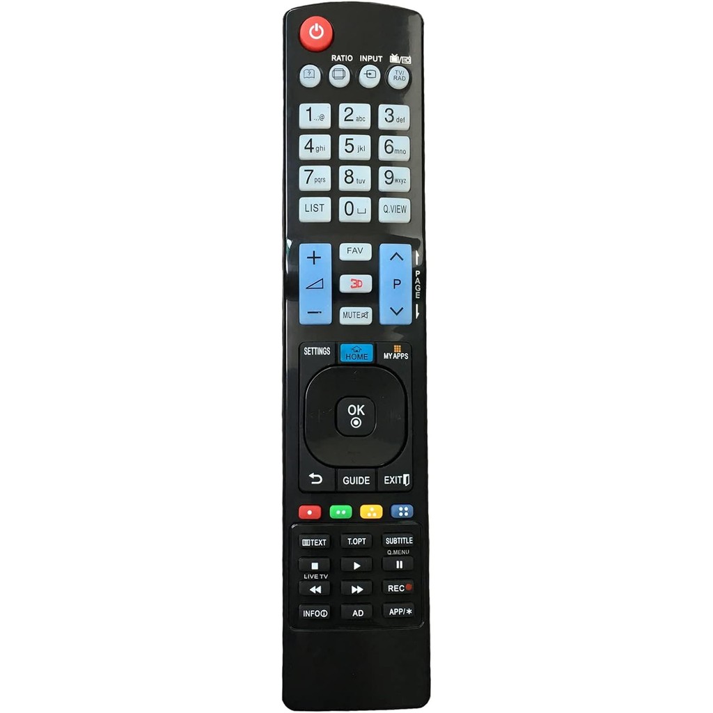 เปลี่ยนรีโมทคอนโทรลเหมาะสําหรับ LG 32LC7D 37LC7D 42LB9D 42LBX 37LB4DS AKB73615313 ลูกชาย73756581 สมา