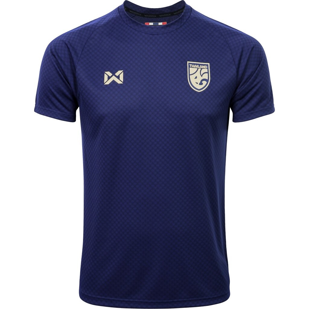 WARRIX ใหม่ล่าสุด! เสื้อฟุตบอลทีมชาติไทย 2025-26 คอกลม (Cheer Version) National Jersey WA-253FBATH53 - รูปที่ 2