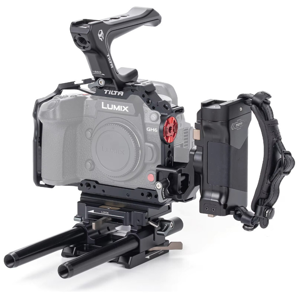 TILTA สําหรับ LUMIX GH6 GH7 TAT15BB กล้องเต็มรูปแบบกรงสําหรับ Panasonic GH6 GH7 Pro ชุด SLR Micro กล