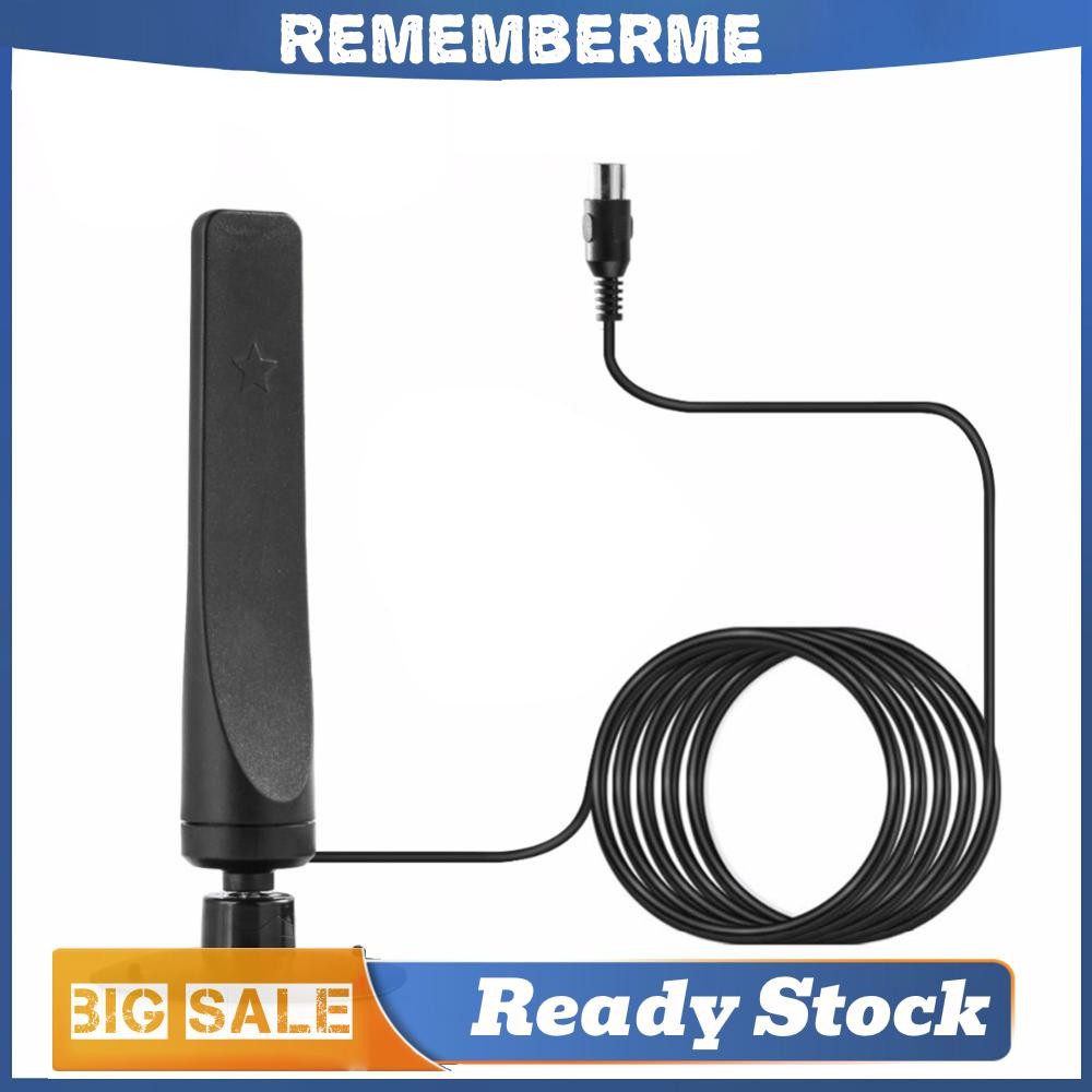 12dBi 1080P เสาอากาศทีวี Booster 50 Miles Digital HDTV Aerial Receiver สําหรับในร่ม