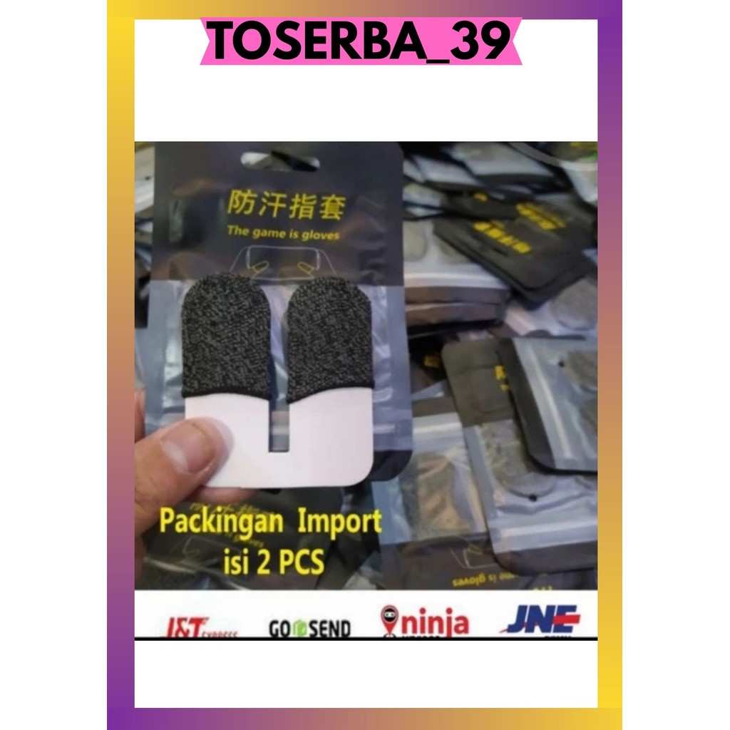 T39 [1 PAIR] เกมเล่นเกมนําเข้าแพ็คถุงมือว่ายน้ํา MUST HAVE ANTI-WET PUBG FREEFIRE ML