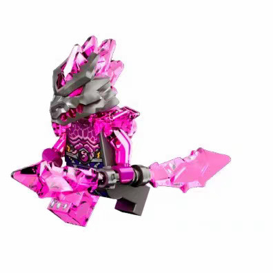 เลโก้ lego เลโก้เลโก้ Phantom Ninja Minifigure njo765 Crystal Samurai 71772 71771 พร้อมอาวุธ
