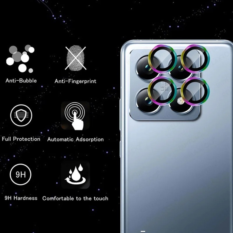 สําหรับ Redmi K70 K70E Pro Case กระจกนิรภัยใสฝาหลังกล้อง + HD Hydrogel Film