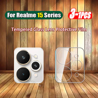 1-3 ชิ้นกล้องฟิล์มกระจกนิรภัยสําหรับRealme 15 16 Pro Realme15Pro Realme16 Realme15 5G 2025 3Dแบบบูรณาการโปร่งใสเลนส์Protectorเต็มรูปแบบป้องกันกระจกเลนส์ฟิล์ม