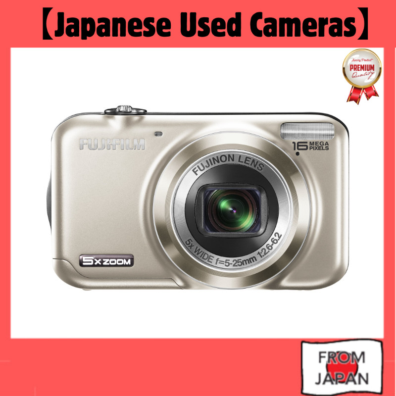 FUJIFILM กล้องดิจิตอล FinePix JX400 สีแชมเปญทอง FX-JX400GPre-Owned GentlyUsed GoodCondition Used Min