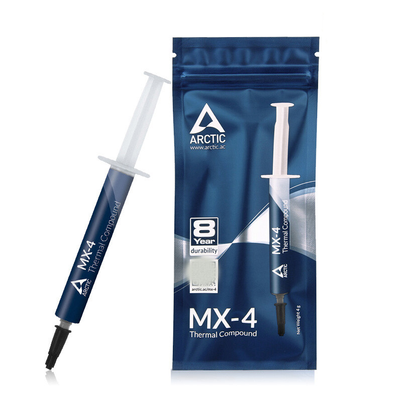 ของแท้ Arctic MX-4 ซิลิโคนจาระบีความร้อนวาง MX4 โน้ตบุ๊ค cpu การกระจายความร้อนซิลิโคนจาระบีคอมพิวเตอ