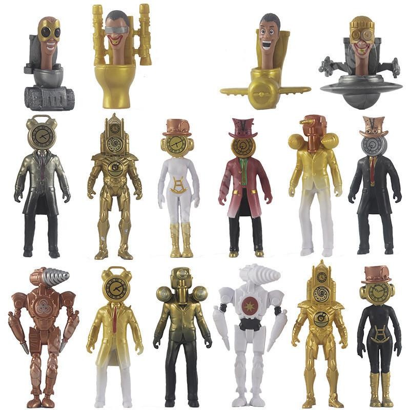 ของเล่นตุ๊กตา G-Man Director Scientententist Skibidi เกม Prank Sun Clock Man Joker Toilet Man, Titan