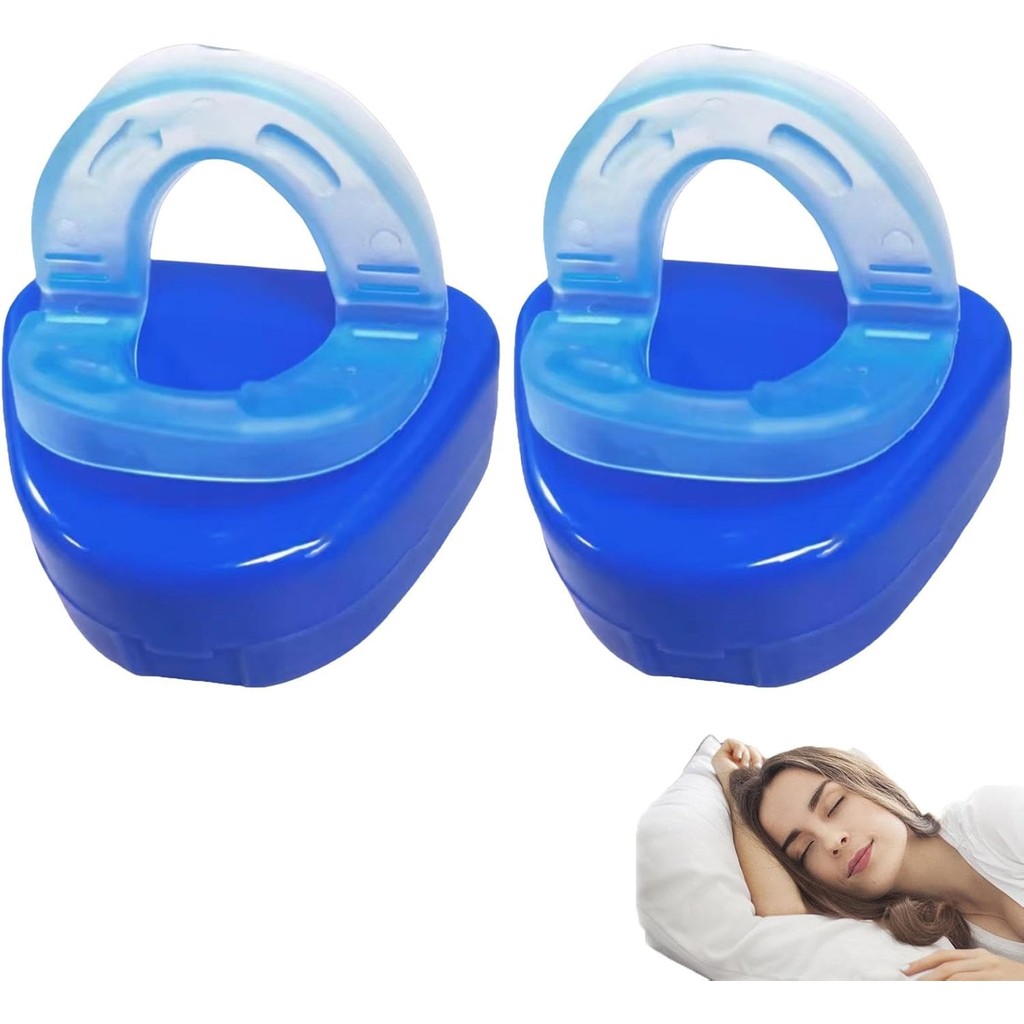 Anti Snoring Mouthpiece | 2 Pieces Anti-snoring Mouth Guard | Reduce Snoring Devices | Quiet Anti Sn