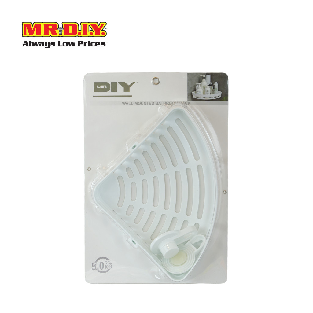 MR.D.I.Y. ชั้นวางของในห้องน้ำ แบบติดผนัง ขนาด 22 X 31 X 5 ซม.