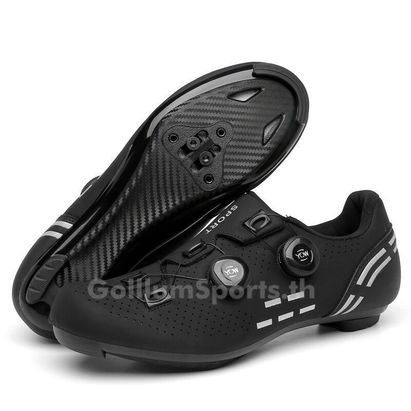 Cleats Shoes Men's Road Bike Cycling Shoes Premium Cleats Shoes Mtb Microtex Studs Men's SPD Shoes B