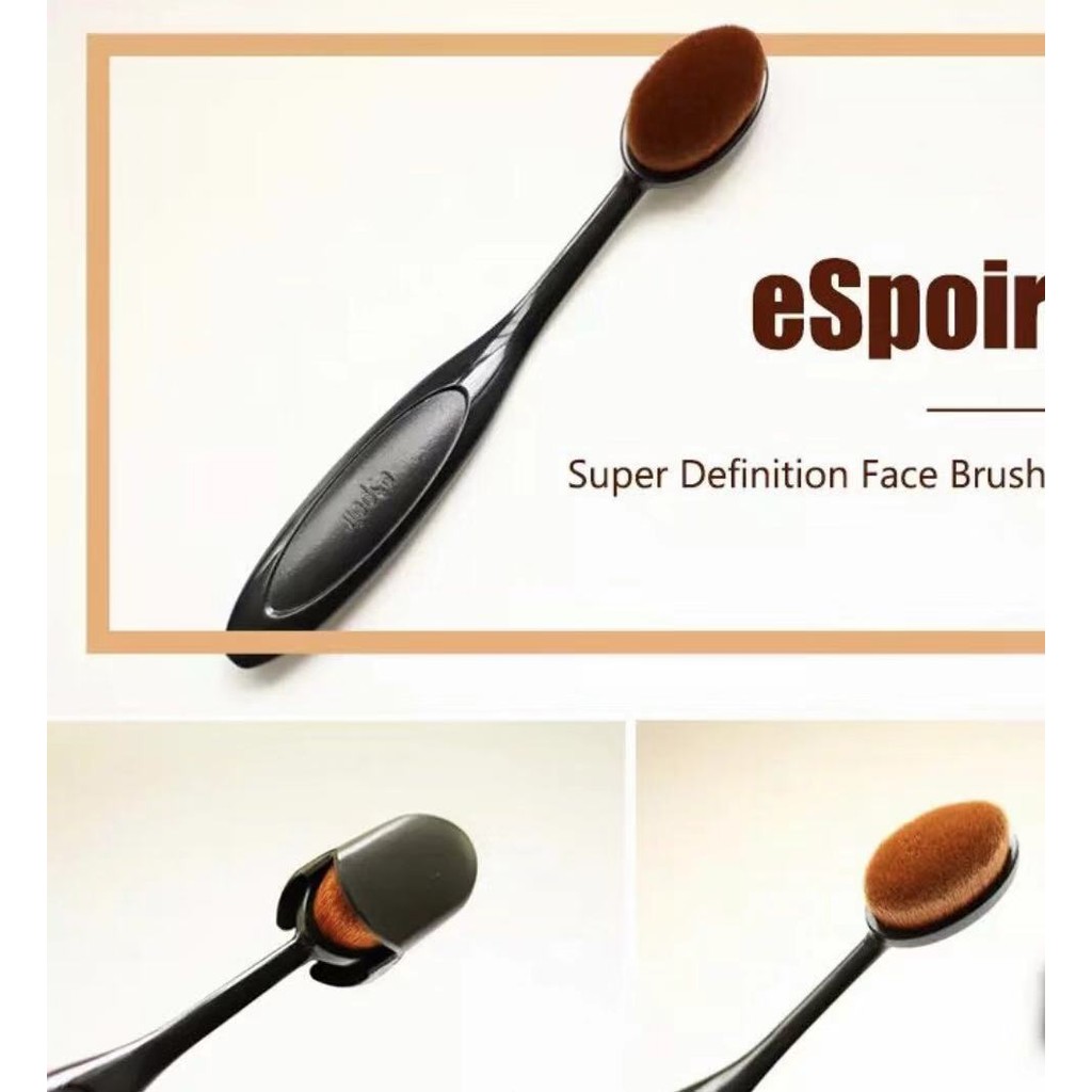 พร้อมส่ง Korea espoir espoir Foundation Brush Service bb Cream Makeup Brush Soft Beauty Face