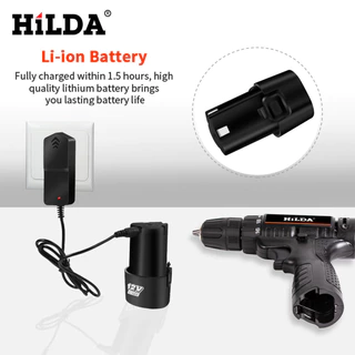 แบต แบตเตอรี่ สว่านไร้สาย สว่าน 12V 1300mAh 6000mAh Lithium-ion Battery แบตลิเธียมไอออน ทรงสามเหลี่ยม