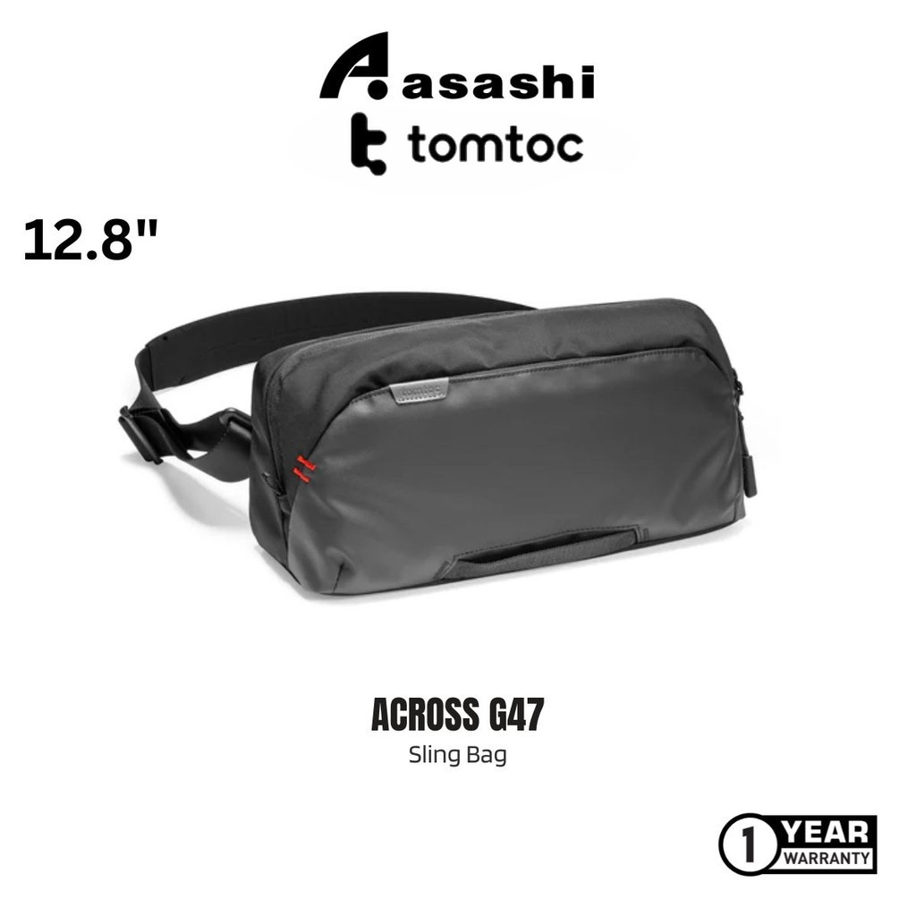 Tomtoc Across G47 Steam Deck Sling Bag for Steam Deck Shoulder Bag Men Crossbody Bag for ROG Ally - 