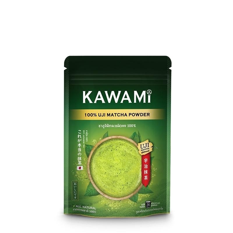 คาวามิ ชาอูจิ มัทฉะ 100% ขนาด 100 กรัม KAWAMI Uji Green Tea Matcha 100% (Uji Kyoto)