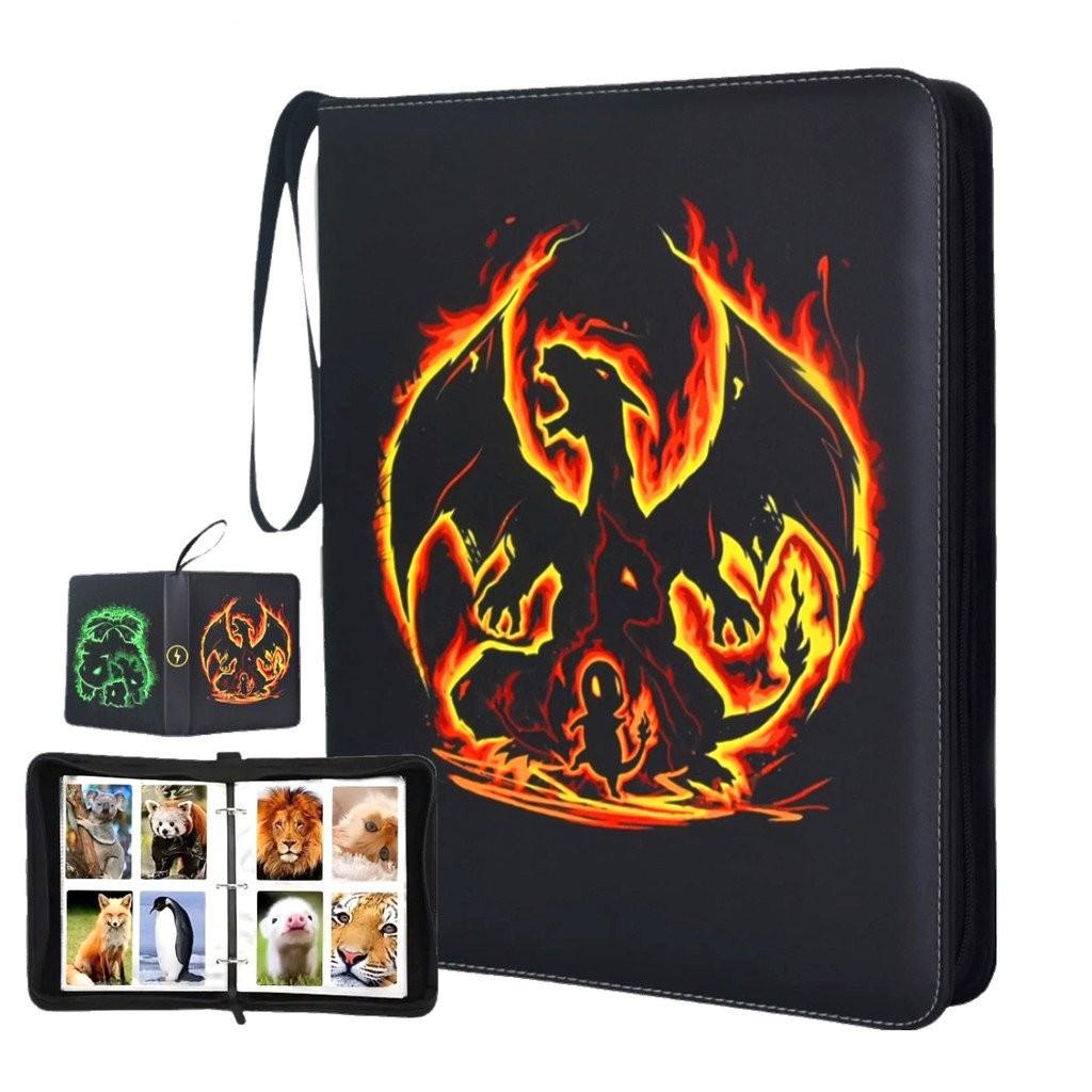 Pokémon Card Book Four Palace Grid Nine Palace Grid กระเป๋าเก็บของสไตล์ต่างๆ 5GAK