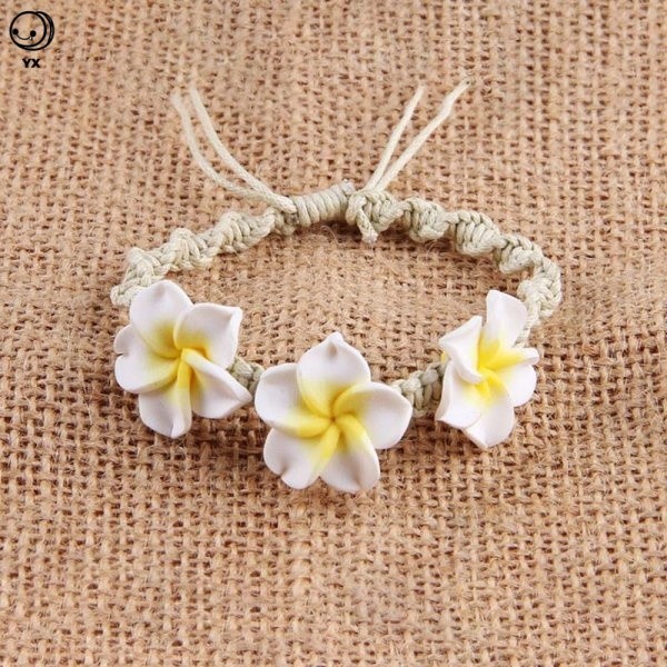YX Bohemian Floral Shell Braided Anklets & Bracelets Retro Holiday Gifts Fashion Jewelry Party Acces