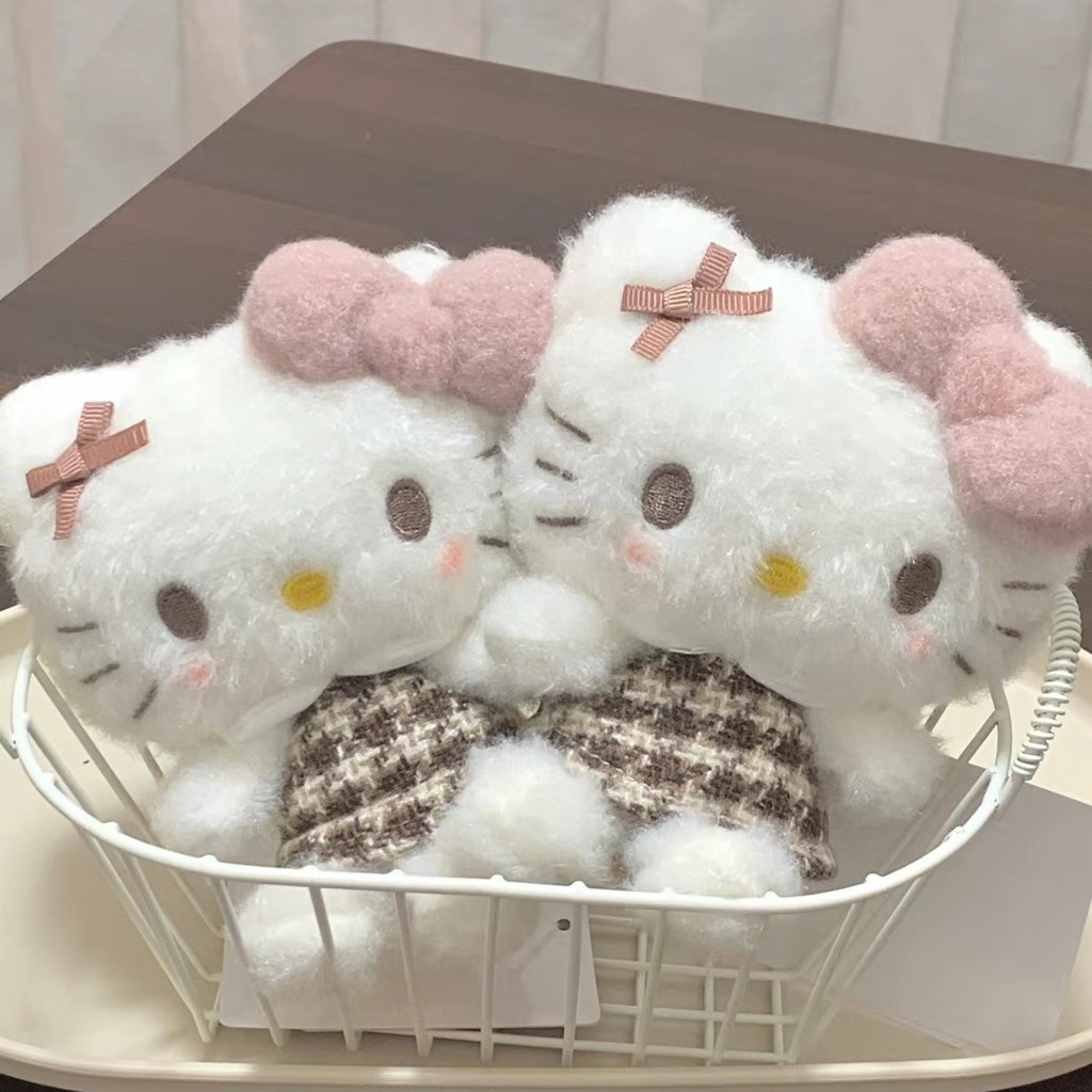 พวงกุญแจซีรีส์มือที่สอง Mocha ลาย Kitty จาก Sanrio น่ารักสไตล์ญี่ปุ่น