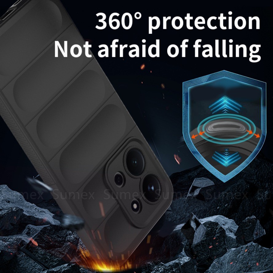 เคสซิลิโคนกันกระแทกสําหรับ Redmi 15C Redmi15C 4G 5G เคสโทรศัพท์ TPU นุ่มธรรมดาสีทึบเลนส์กล้องป้องกันฝาหลัง Xiaomi Redmy C15 2025 4G - รูปที่ 4