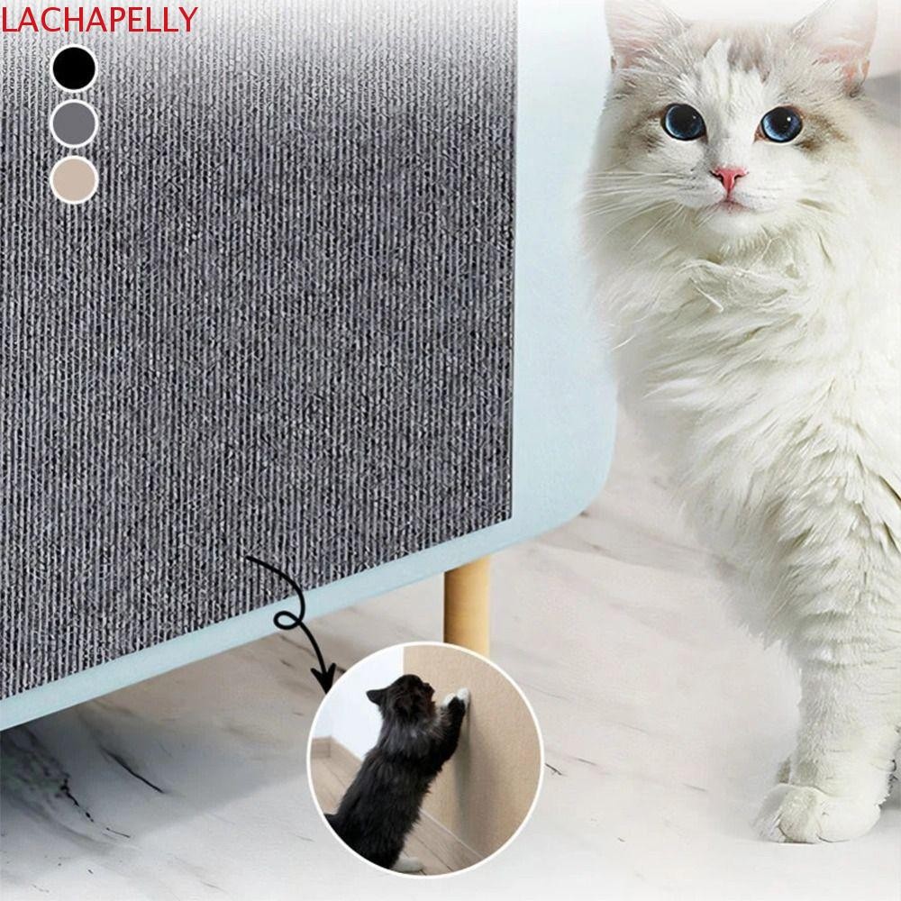 LACHAPELLY Cat Scratcher, Self-Adhesive Car Scratcher Cat Climbing Mat, Trimmable Climbing Frame Sof