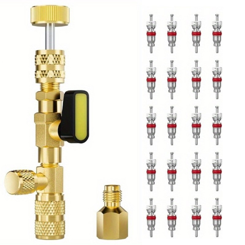 EDB* Professional Heavy Duty Valves Cores Extractor Copper Construction HVAC System