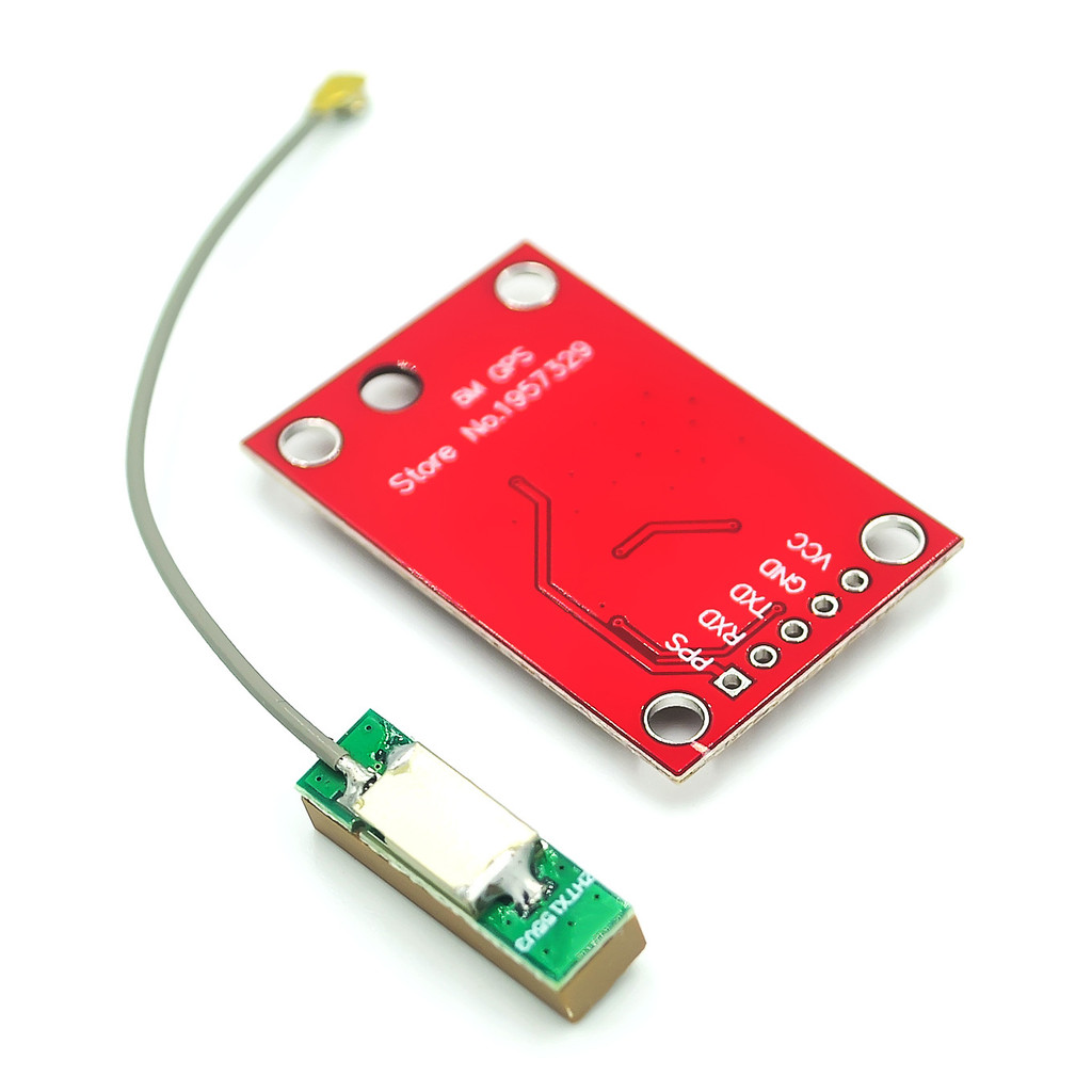 บอร์ดสีแดง GY-NEO-6MV2 GPS Module NEO-6M