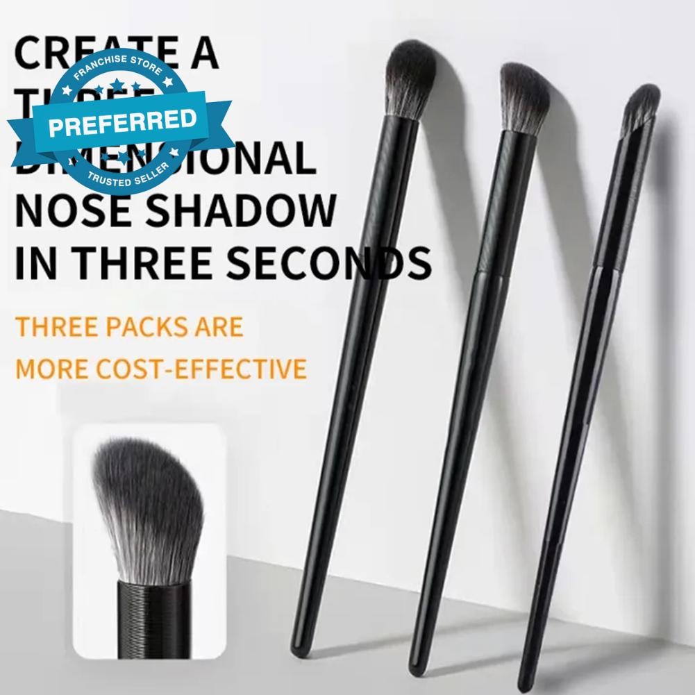 แปรงแต่งหน้าเนื้อนุ่ม Shadow Foundation Powder Face Brush B2p0