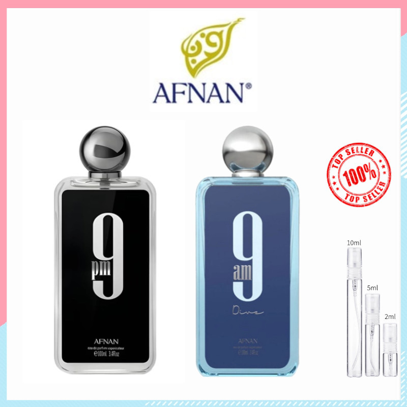 แท้💯 Afnan 9am Dive / Afnan 9pm EDP 2ml 5ml 10ml กลิ่นยูนิเซ็กซ์