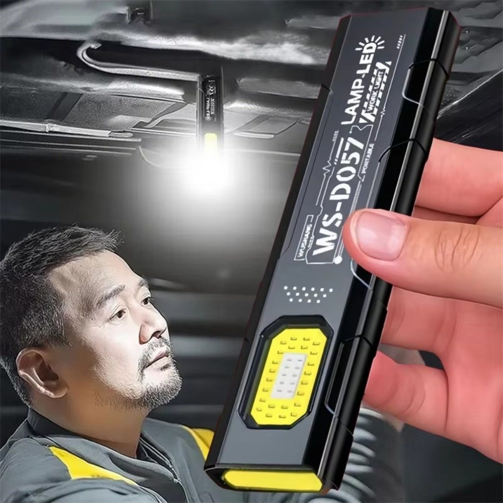 พวงกุญแจไฟฉาย FANIELLAPOWELL - ชาร์จ USB, หลอดLED, สวิตช์แม่เหล็ก, แสงสว่างสองระดับ, พกพาสะดวก - รูปที่ 7