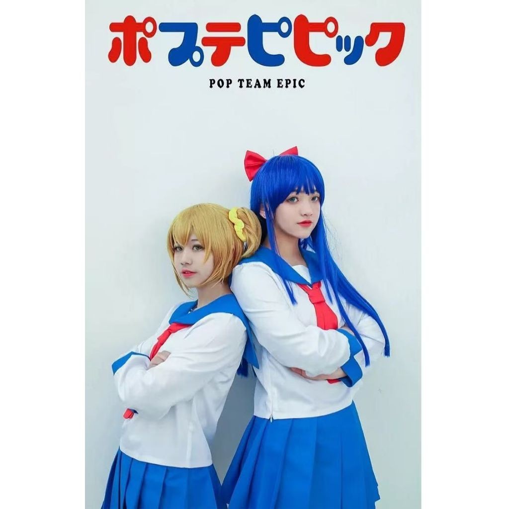 Popuko cosplay Pipimi cosplay POP TEAM EPIC cosplay Anime cosplay jk