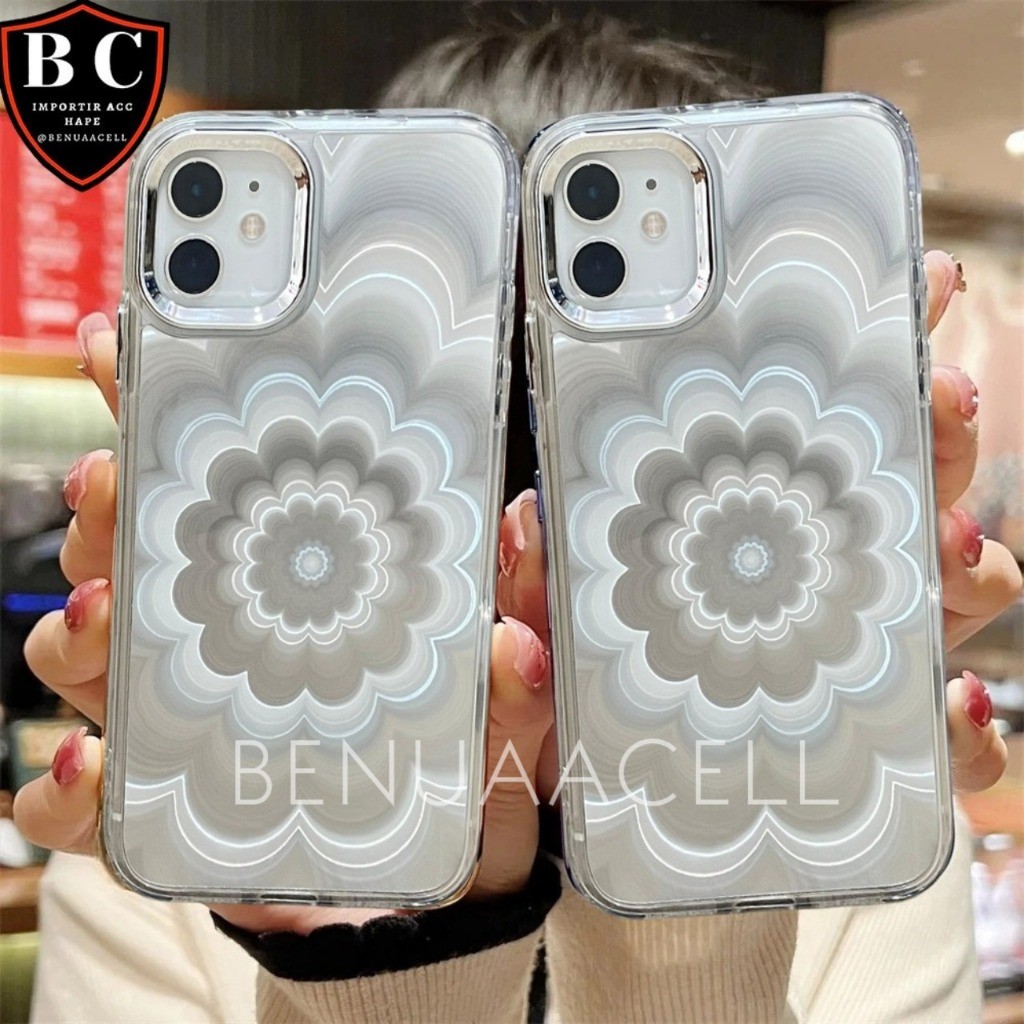 SOFT CASE FLOWER 3D ILUSHI สําหรับ INFINIX HOT 60 60i 60 PRO 60 PRO PLUS HOT 50 4G 50i 50 PRO PLUS 4