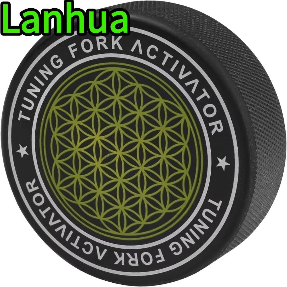LANHUA Tuning Fork Tool, Minimal Noise Rubber Rubber Tuning Forg Activator, Tuning Fork Activator, T