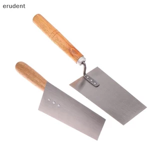 Erudent 1PCS Float Margin Trowel ถังเหล็กแมงกานีส Putty มีดอิฐ Gauging Wall Plastering มีดเครื่องมือใหม่