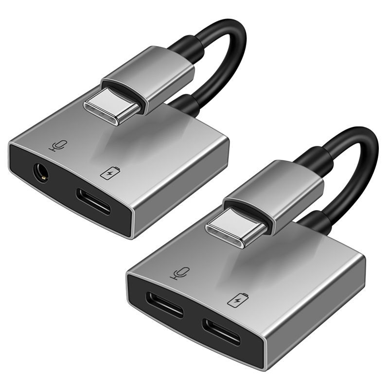 适用于小米平板6Pro平板电脑耳机转接头充电听歌通话二合一转换器For Xiaomi Tablet 6Pro Tablet20250917