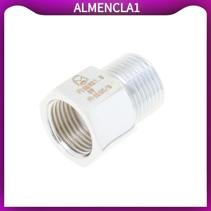 [Almencla1] Aquarium CO2 Tank กระบอกอะแดปเตอร์แปลง Bolt Nut 2 Regulator, W21.8 ถึง G5/8 ,G5/8 ถึง W2