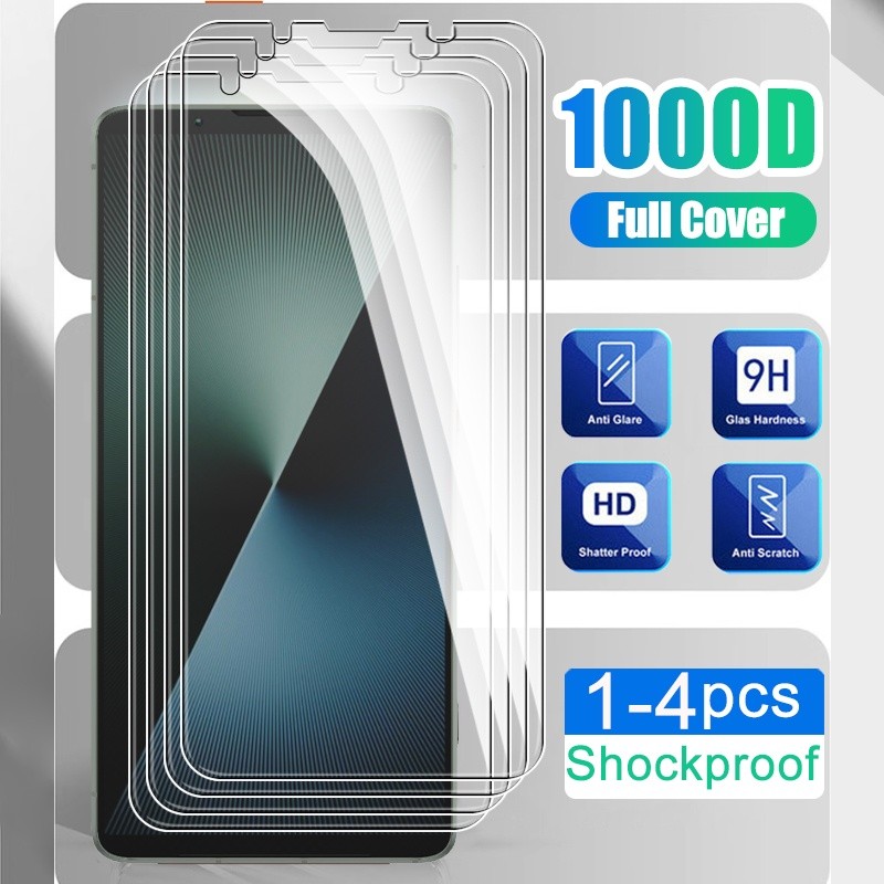 1-4pcs กระจกนิรภัยใสสําหรับ Sony Xperia 1 VII 10 VII ฟิล์มกันรอยหน้าจอ Xperia1VII 1VII 10VII Sony10V