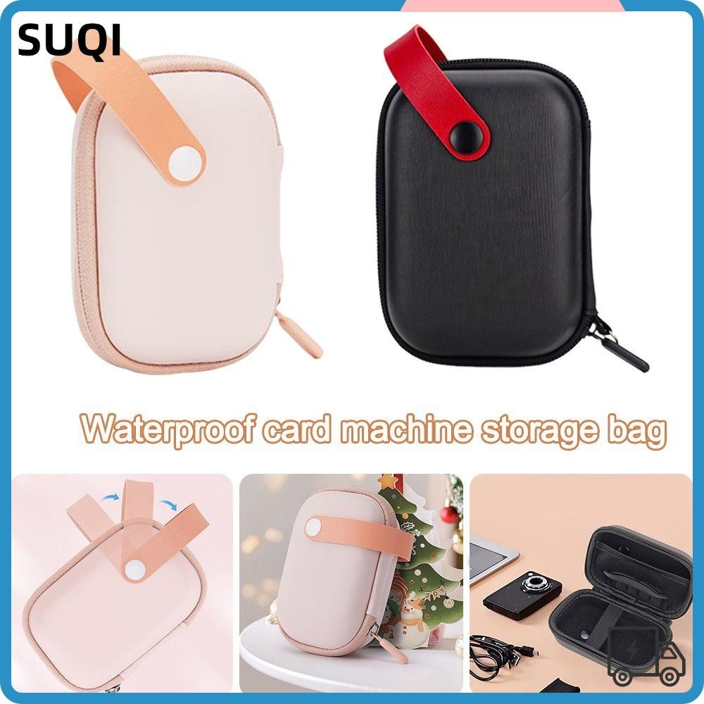 กล้อง SUQI, กันกระแทก Mini Camera Holder, กันน้ํา PU หนังพกพาสําหรับ CAMKORY DC403 FHD 1080P / KODAK