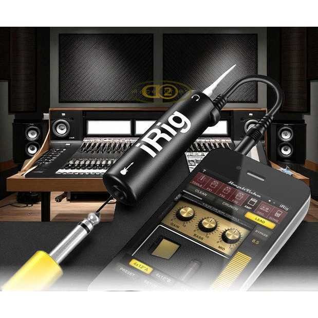 IRig AmpliTube Guitar Adapter Interface สําหรับ iPhone iPod Touch iPad - IRIG-0003