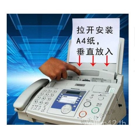 Fax Machine Ordinary Fax Machine โทรศัพท์ SF ใหม่จัดส่งฟรี A4 กระดาษบ้านภาษาอังกฤษ Multi-Location Al