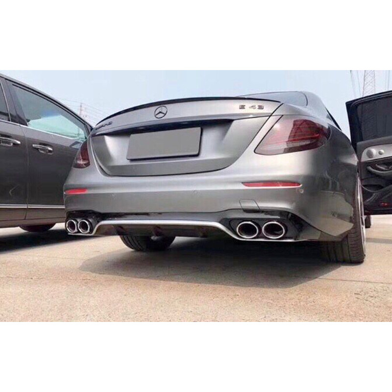 Benz C200L C180L C260L E300L E200Lcoupe ดัดแปลง C43 E53AMG ด้านหลัง Lip Tail คอ