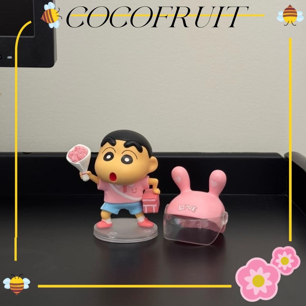 COCOFRUIT Crayon Shin-Chan เครื่องประดับ, รุ่น Q การจัดส่งผู้ชายส่งดอกไม้ Crayon Shin-Chan, Nohara S