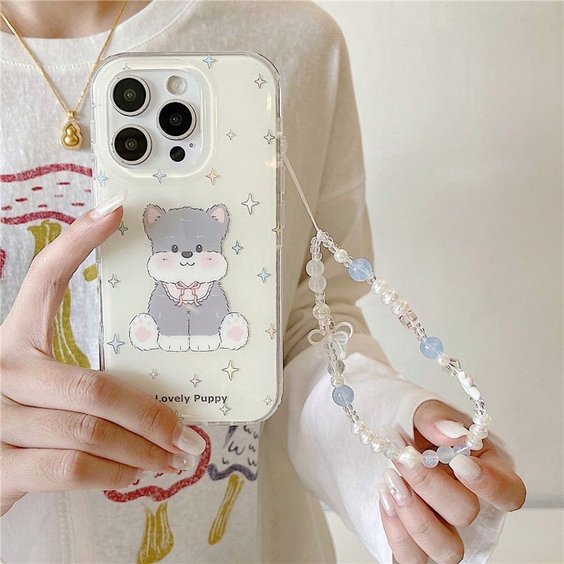 Star Puppy เหมาะสําหรับ Samsung s24fe เคสโทรศัพท์ s25 สองชั้น s23ultra ผู้หญิง s21+/ s22/a54/a52 สร้