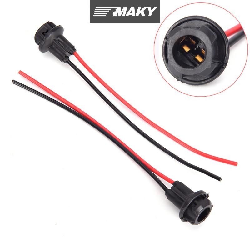 Llph T10 W5W หลอดไฟซ็อกเก็ตผู้ถือ fit รถบรรทุกเรือยางนุ่ม Connector Hot LLP